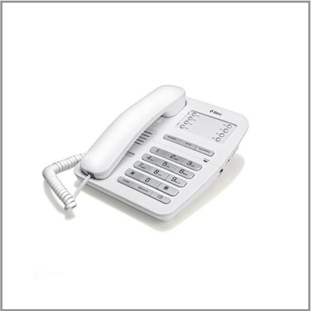 Ttec TK 2800 Masa Telefonu – Beyaz