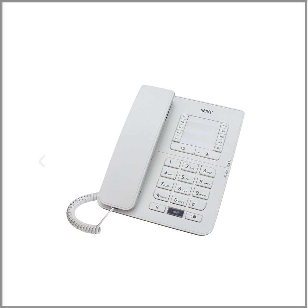 Karel TM142 Beyaz Telefon Makinası