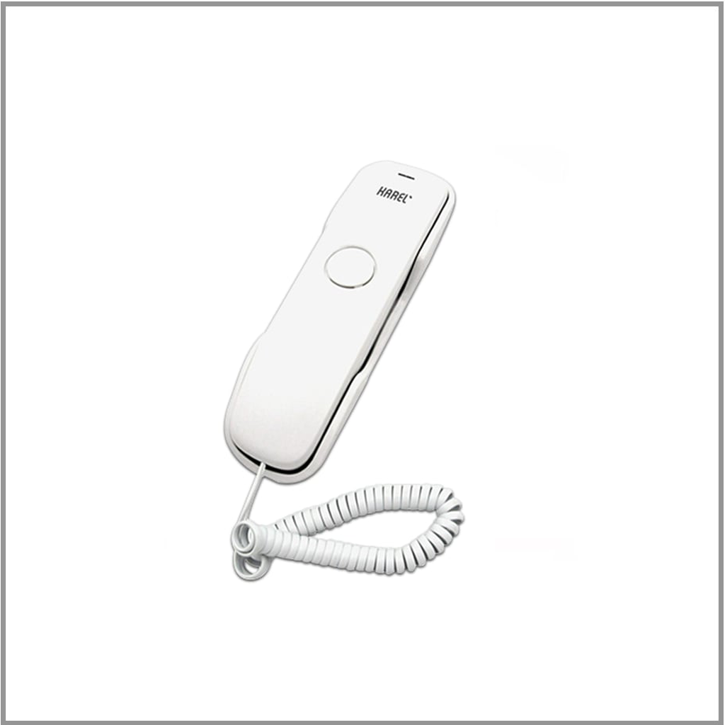 Karel TM902 Duvar Tipi Telefon Makinası – Beyaz
